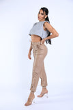 Pu Jogger Pants