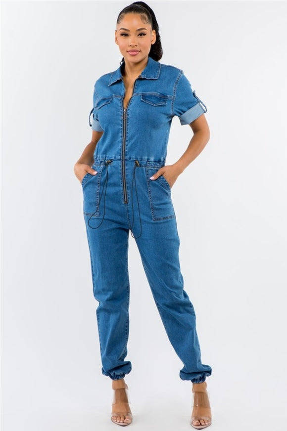 Denim Jumpsuit